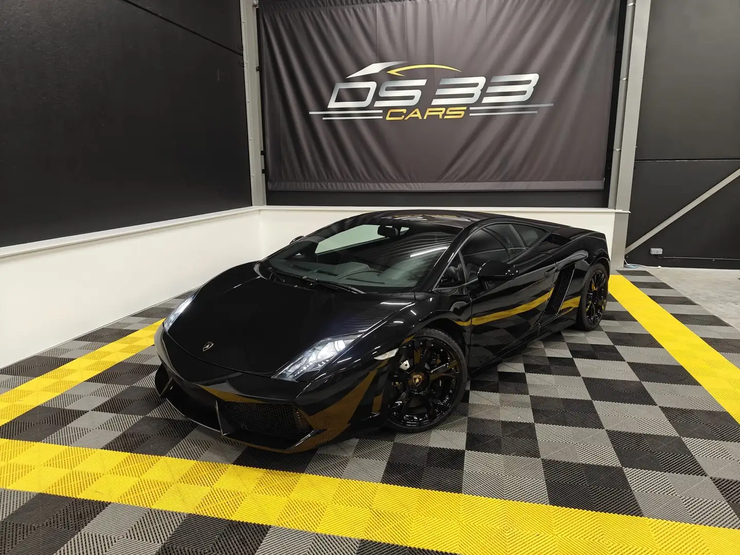 Lamborghini Gallardo 5.2i V10 LP560-4 E-gear/1 owner/Full Lambo-service Negru - 1