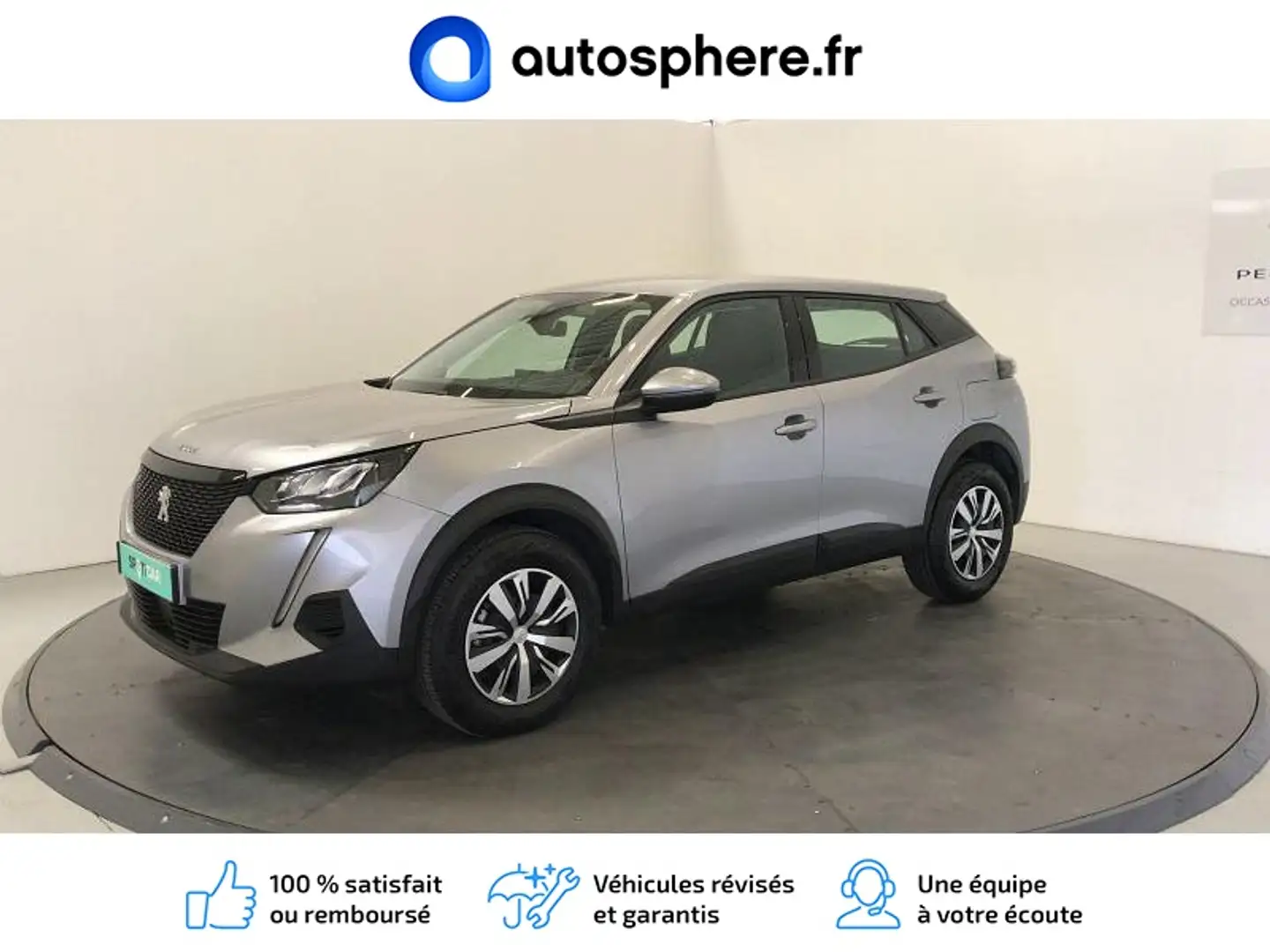 Peugeot 2008 1.5 BlueHDi 100ch S&S Active Gris - 1