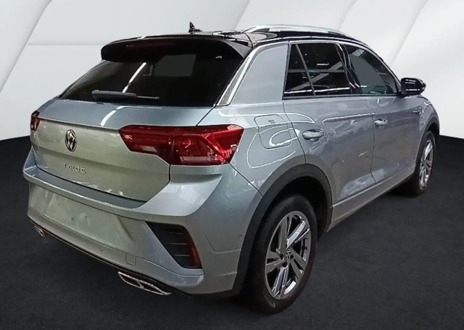 Volkswagen T-Roc 1.5 TSI DSG R-Line LED+ AHK KAMERA NAVI Silber - 2