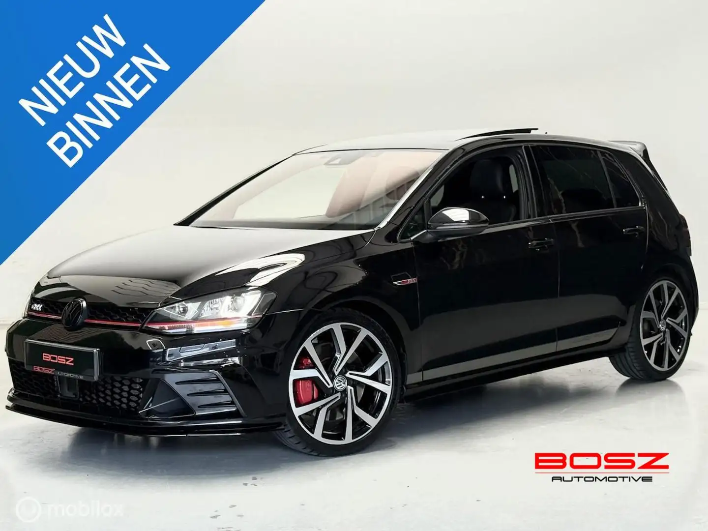 Volkswagen Golf GTI 7 2.0 TSI Clubsport DSG VOL OPTIES Zwart - 1