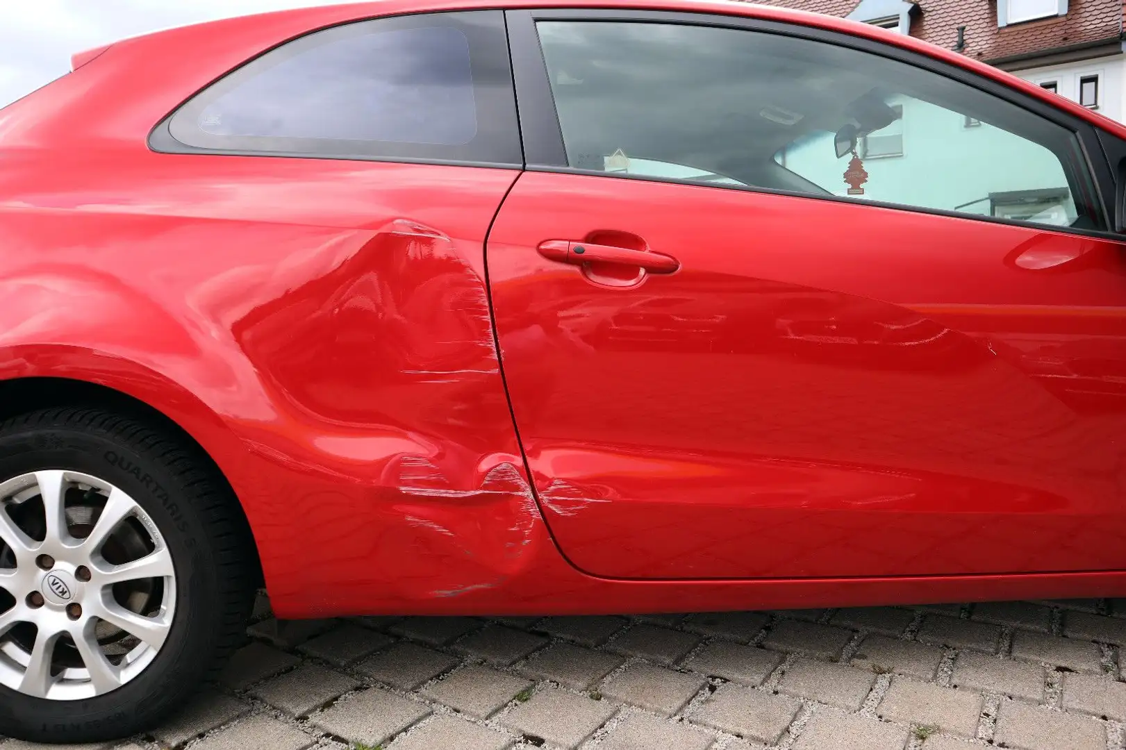 Kia Rio Spirit*Autom*SH*PDC*günstig*Händler*Export Roşu - 1