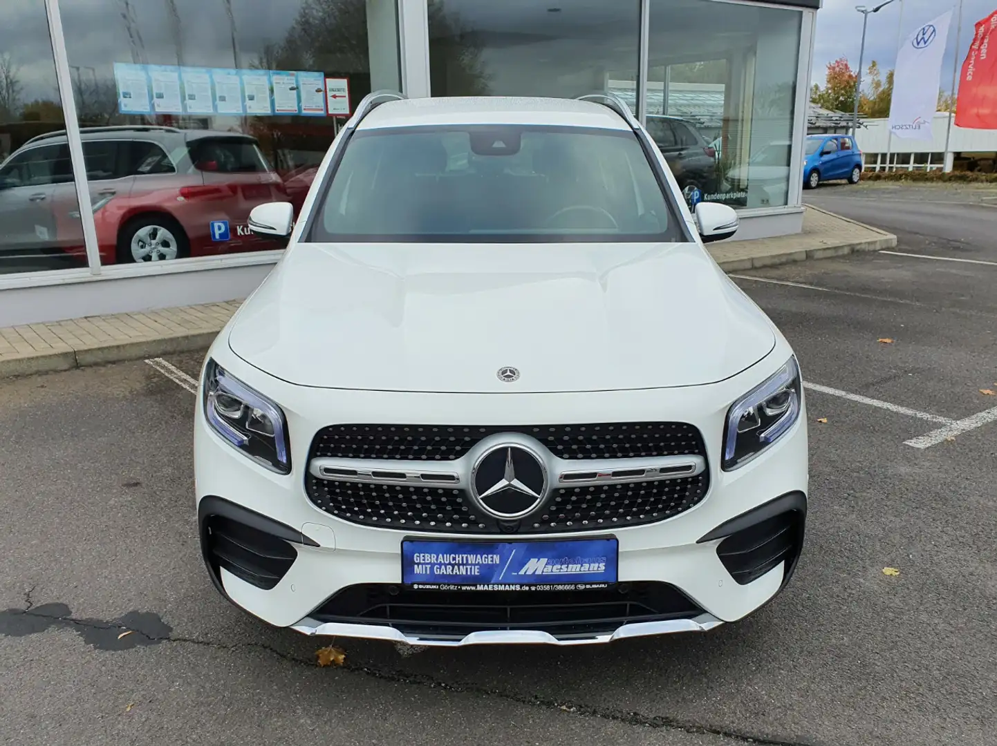 Mercedes-Benz GLB 250 4Matic*AMG Line*AHK*Scheckheft* Weiß - 2
