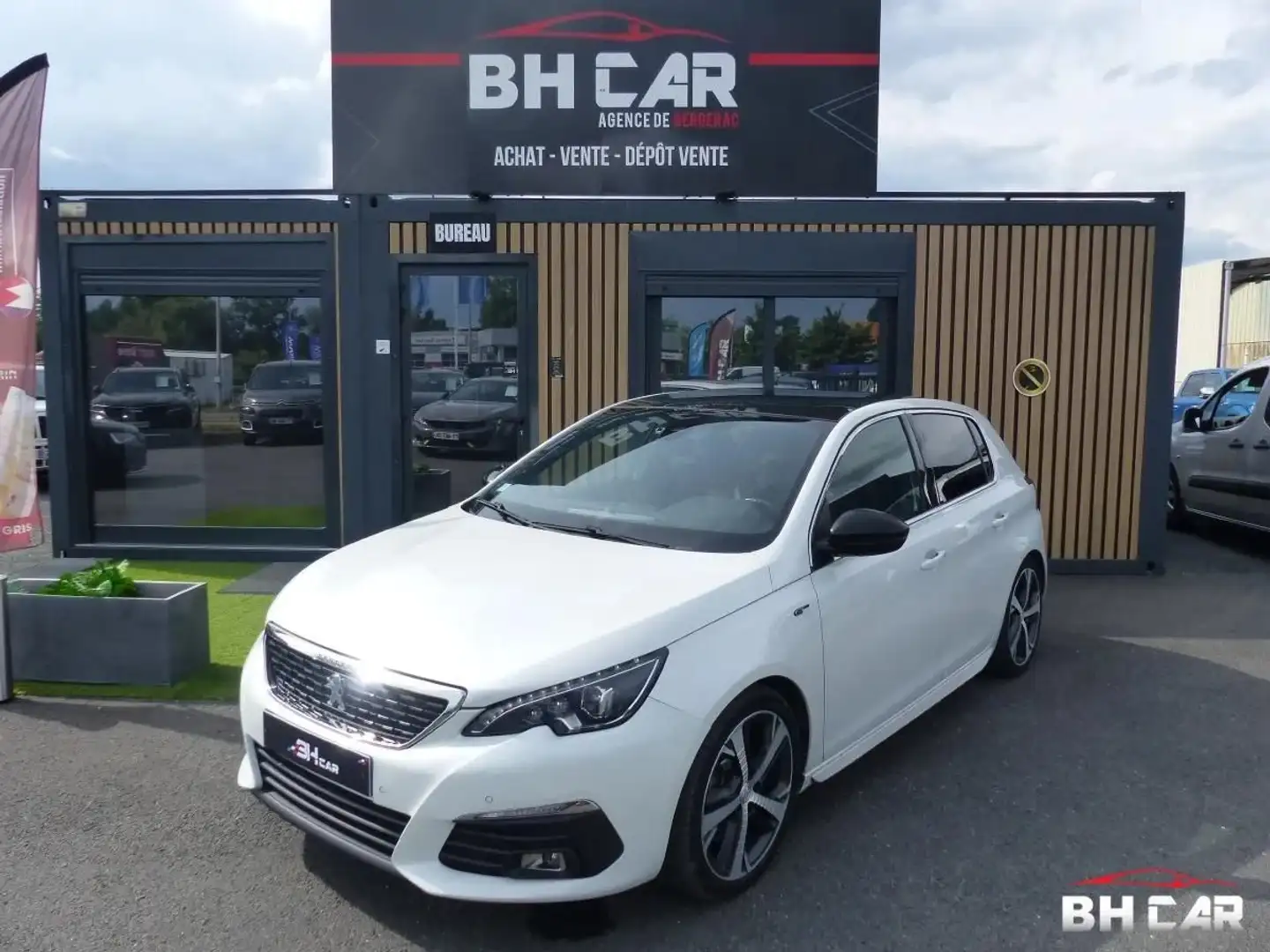 Peugeot 308 GENERATION-II 2.0 BLUEHDI 180 GT EAT BVA START-STO Bianco - 1