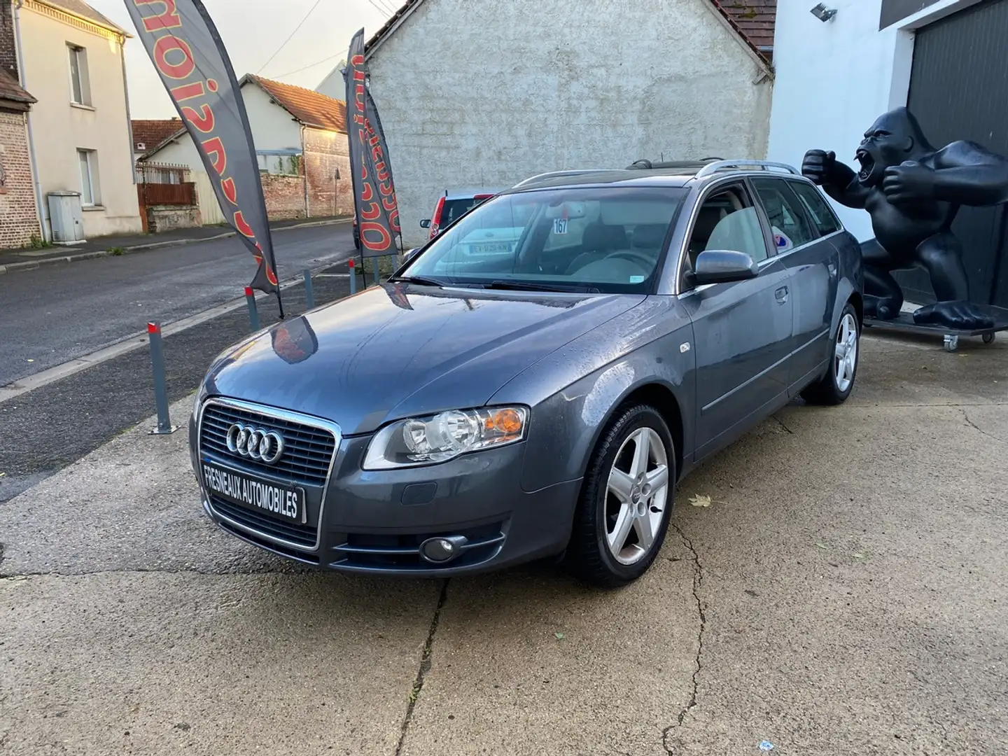 Audi A4 2.0 TDI 140 LUXE MULTITRONIC Gris - 1