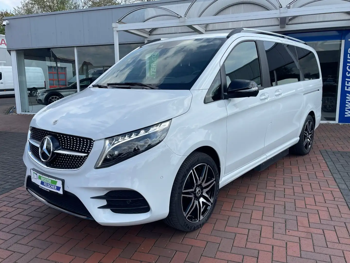 Mercedes-Benz V 300 d 4Matic *Vollausst.*Paravan Selbstfahrer* Blanco - 1