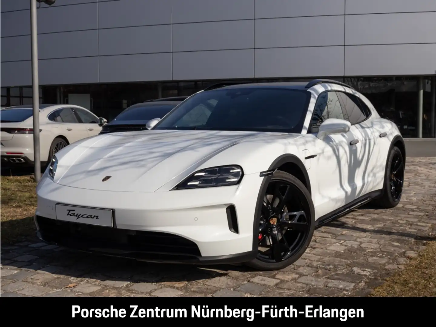 Porsche Taycan 4S Cross Turismo Matrix Luftfeder Pano Abstandsreg Weiß - 1