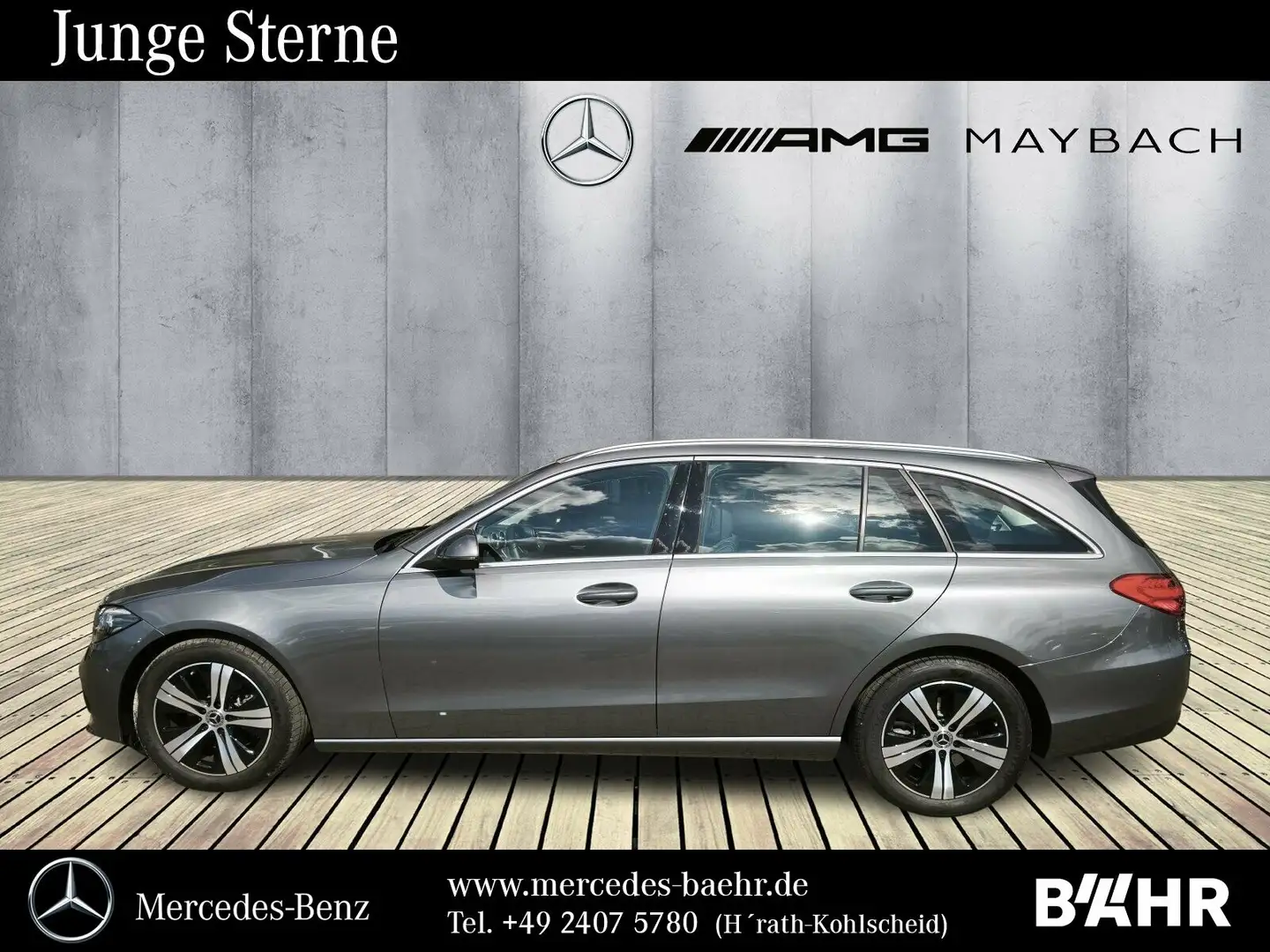 Mercedes-Benz C 200 C 200 T Avantgarde/MBUX-Navi/LED/RFK/SHZ/LMR17" Grau - 2