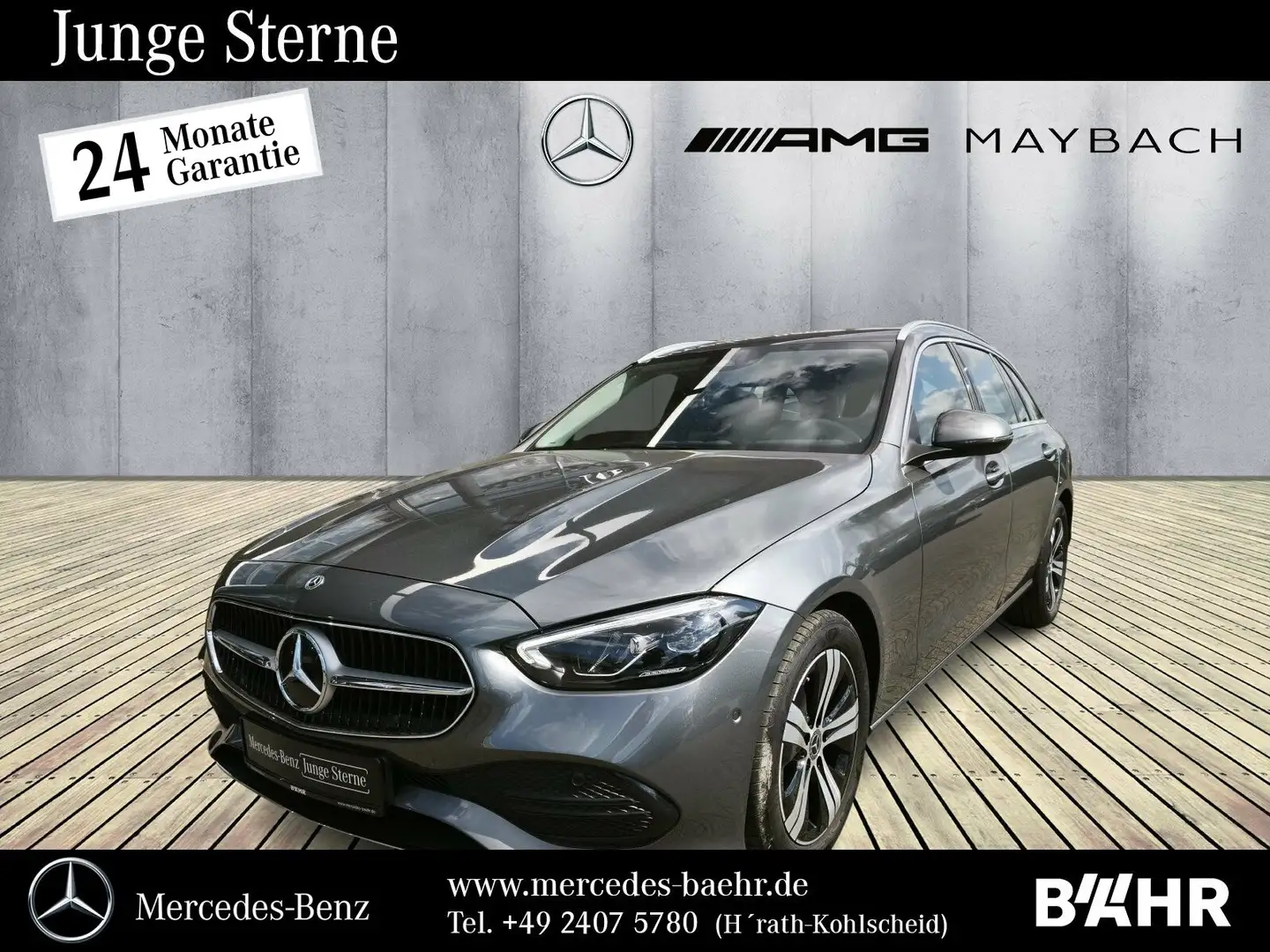 Mercedes-Benz C 200 C 200 T Avantgarde/MBUX-Navi/LED/RFK/SHZ/LMR17" Grau - 1