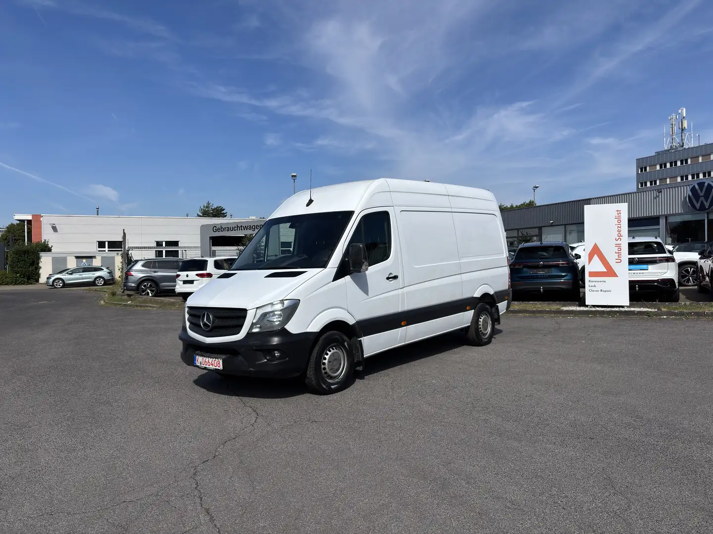 Mercedes-Benz Sprinter 316 CDI,Kaste,L2H2,AHK 3,5T,Standhei.,Navi,Klima Blanc - 1