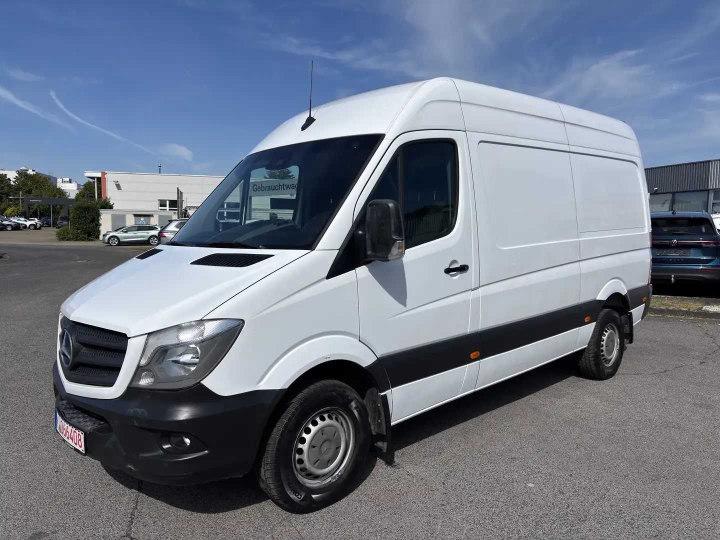 Mercedes-Benz Sprinter 316 CDI,Kaste,L2H2,AHK 3,5T,Standhei.,Navi,Klima Blanc - 2