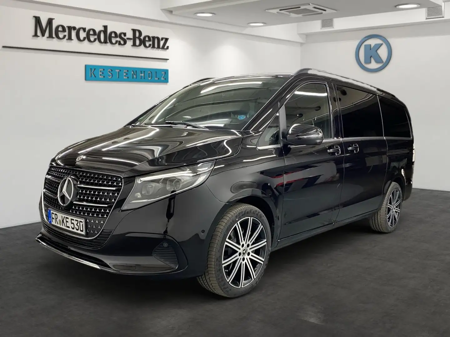 Mercedes-Benz V 300 d lang 4M Avantgarde WideScreen 360° Airmat Schwarz - 2