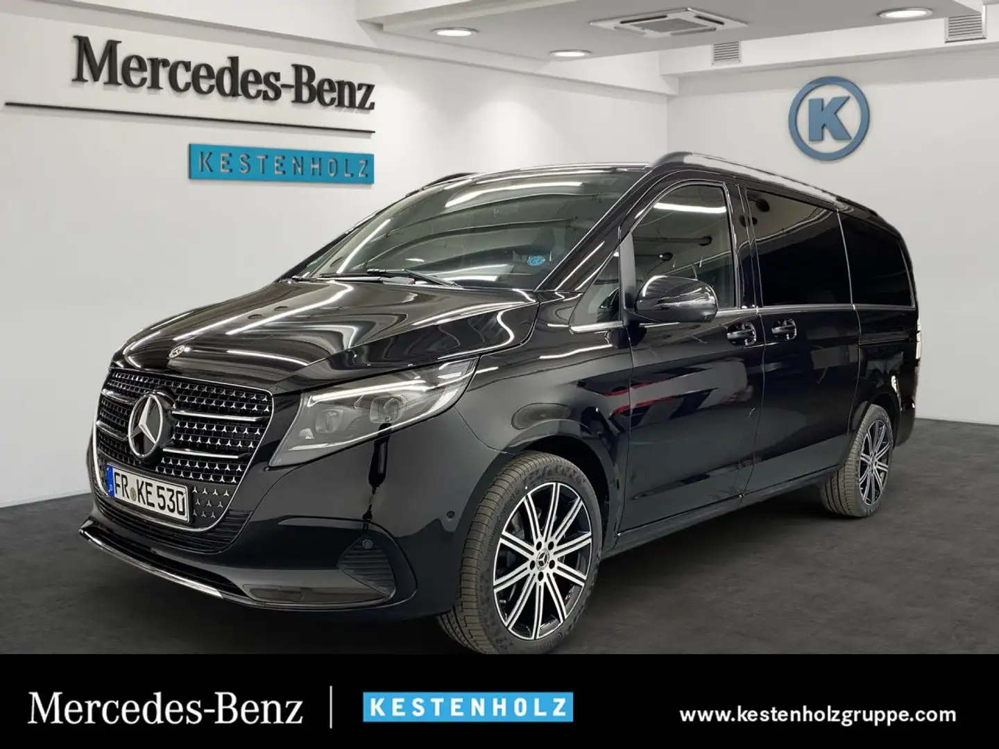 Mercedes-Benz V 300 d lang 4M Avantgarde WideScreen 360° Airmat Schwarz - 1