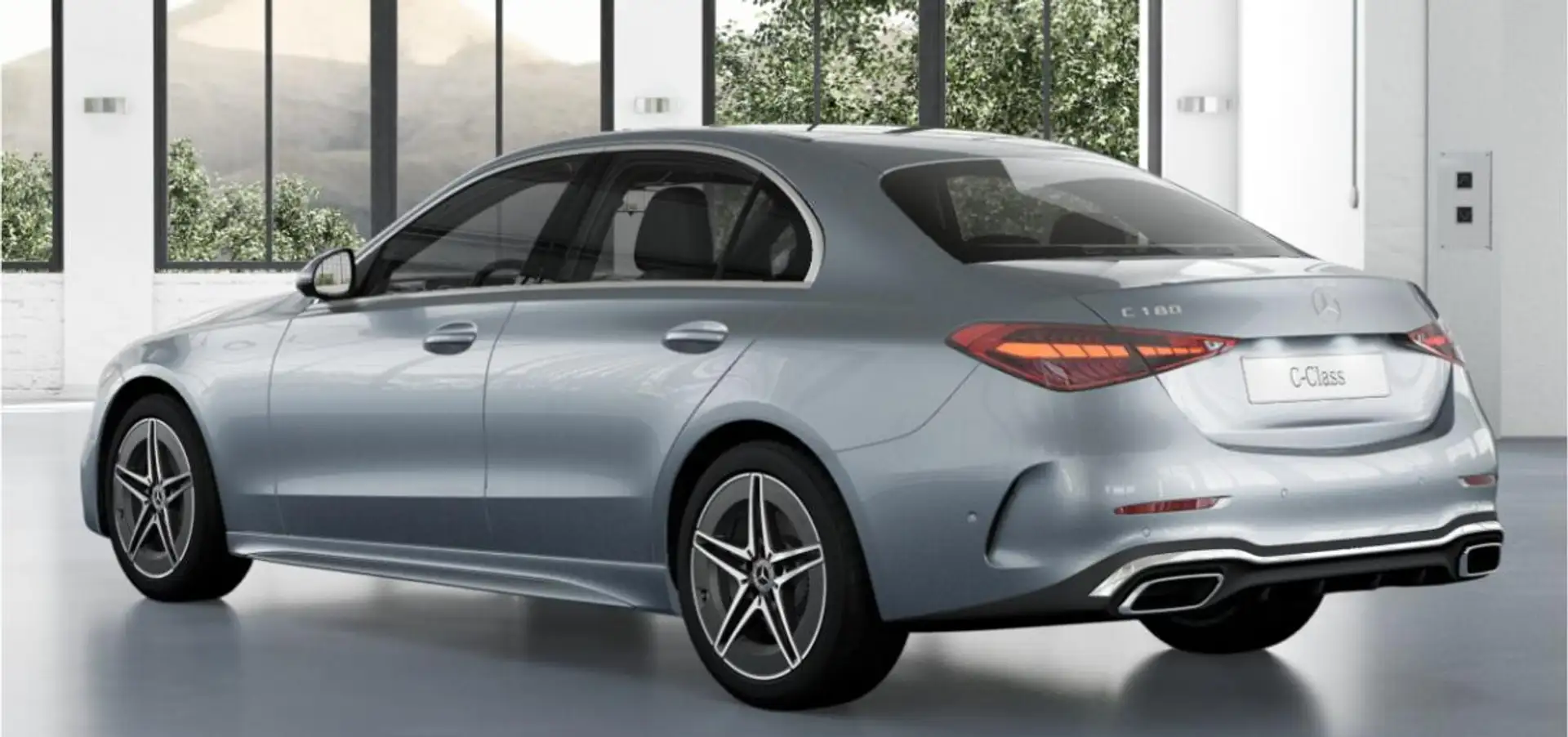 Mercedes-Benz C 180 Silber - 2