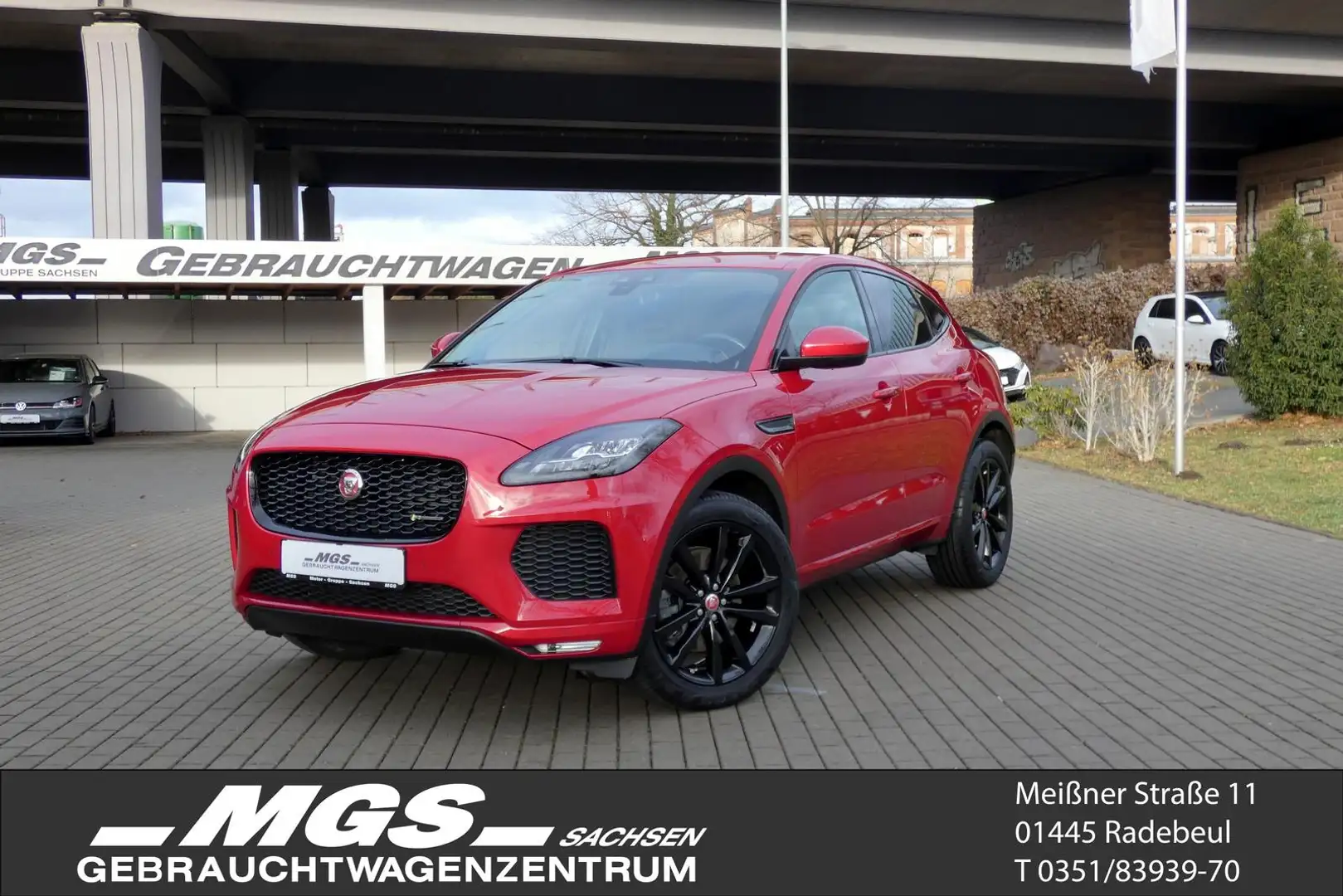 Jaguar E-Pace 2.0  'R-Dynamic S' #NAVI #LEDER #LED #KAM Rot - 1