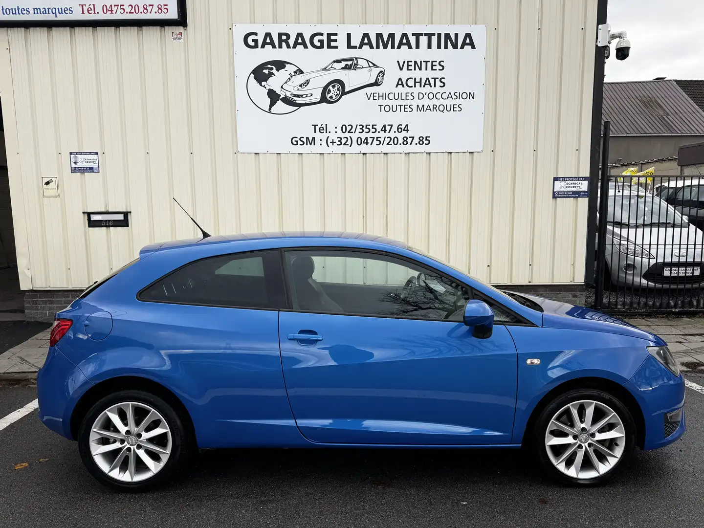 SEAT Ibiza Ibiza 1.4 TSI FR DSG Bleu - 1