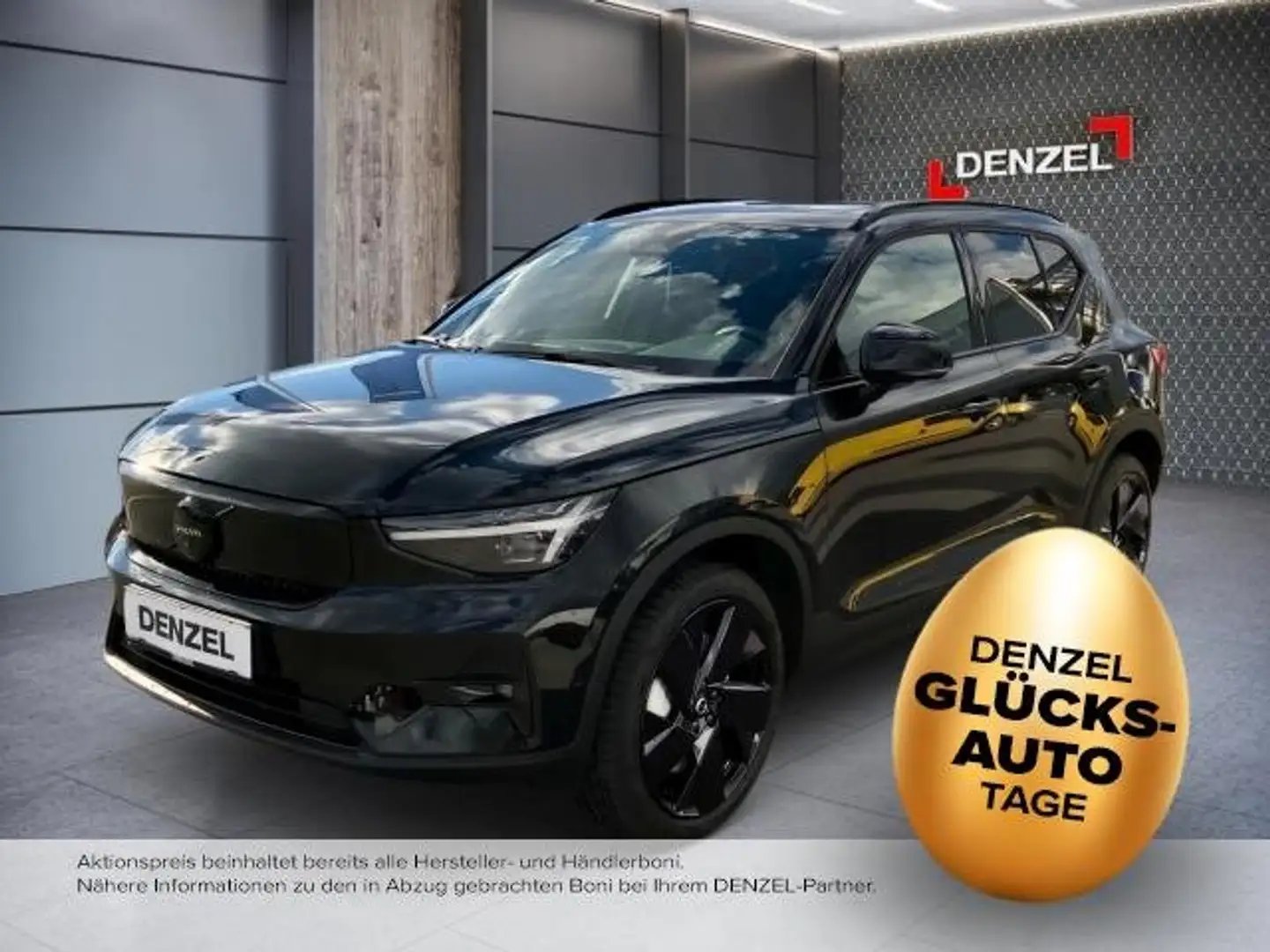 Volvo EX40 Black Edition Ultra, Twin Motor Performance, Vollelektrisch Schwarz - 1