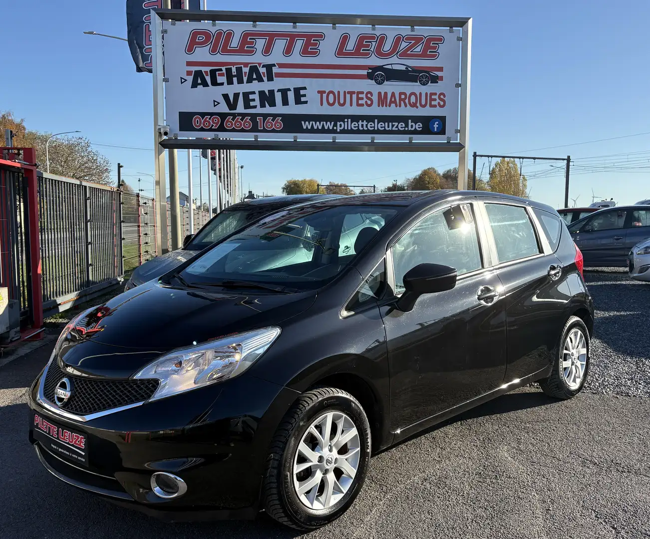 Nissan Note Note1.2i:CAPTEUR/ECO/CLIM/BLUETOOTHConnect Edition Noir - 1