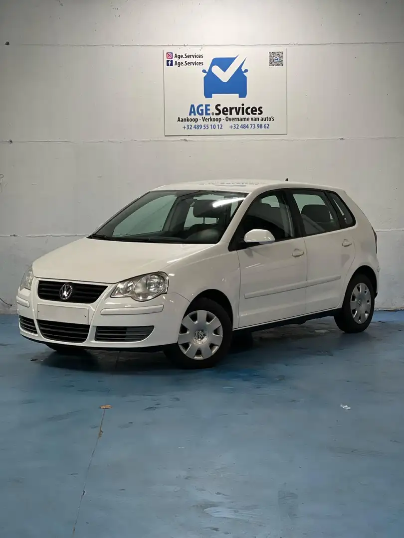 Volkswagen Polo 1.2i Comfortline Blanc - 1