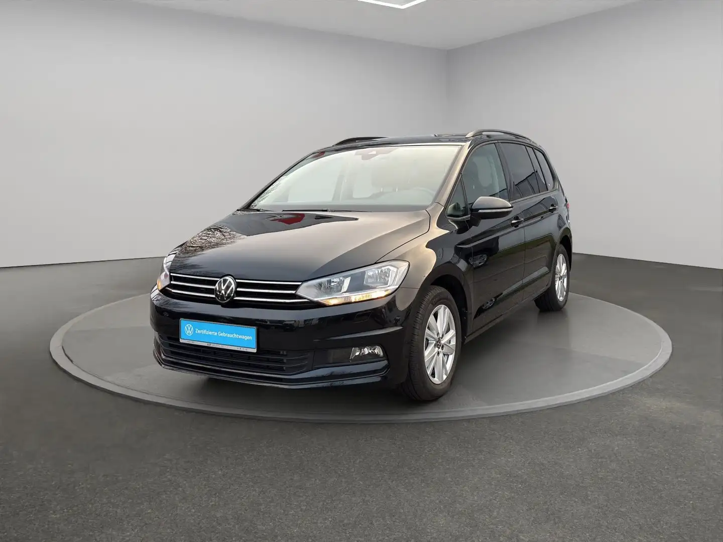 Volkswagen Touran 1.5 TSI Comfortline 7-SITZER+NAVI+ACC+KAM Schwarz - 2