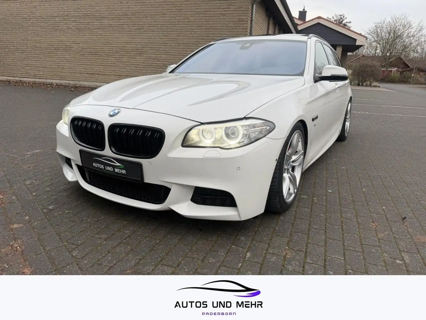 BMW 535 5 Touring 535 d Klima Xenon Navi Leder Weiß - 1
