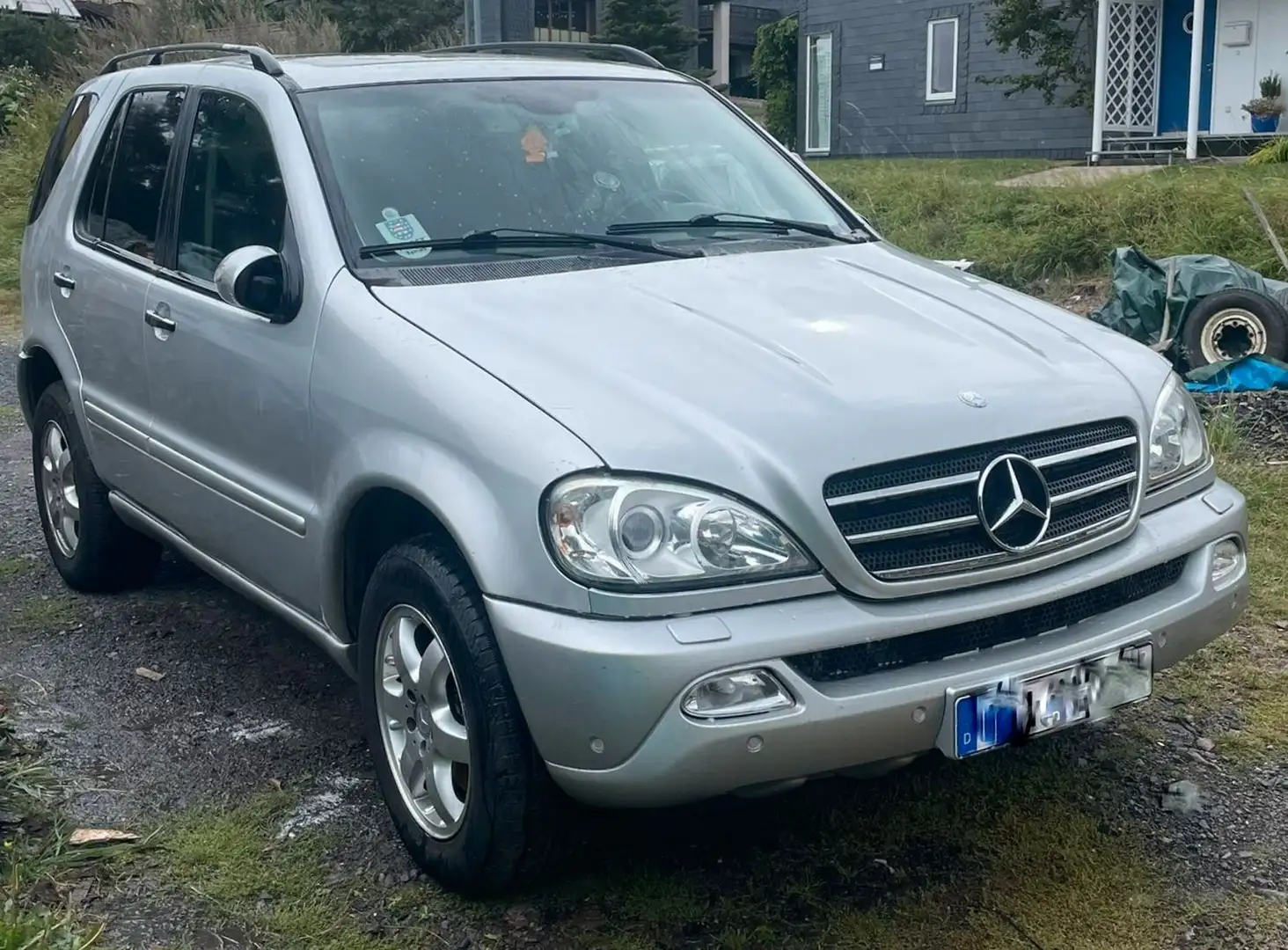 Mercedes-Benz ML 400 CDI Motorschaden..... Plateado - 2