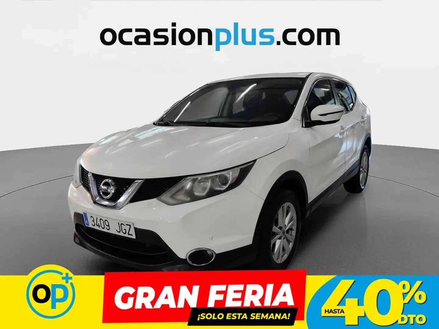 Nissan Qashqai 1.5dCi Acenta 4x2 Blanco - 1