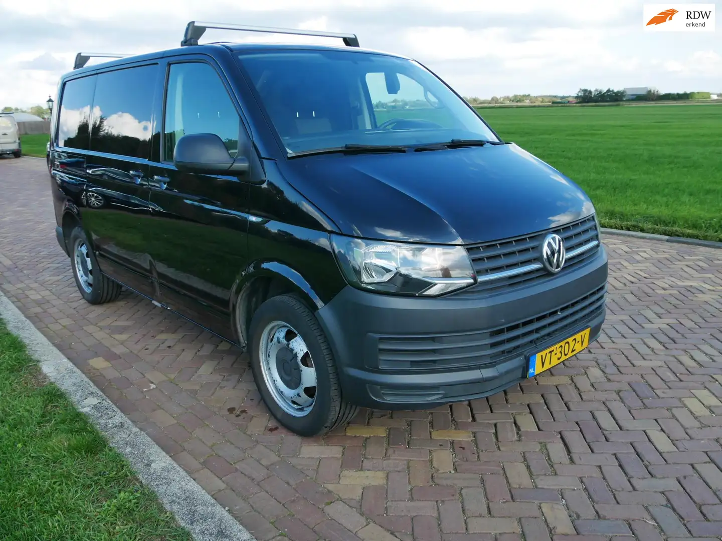 Volkswagen Transporter 2.0 TDI L1H1 Highline 140 DSG AC NAVI ** 8399 EX B Noir - 1
