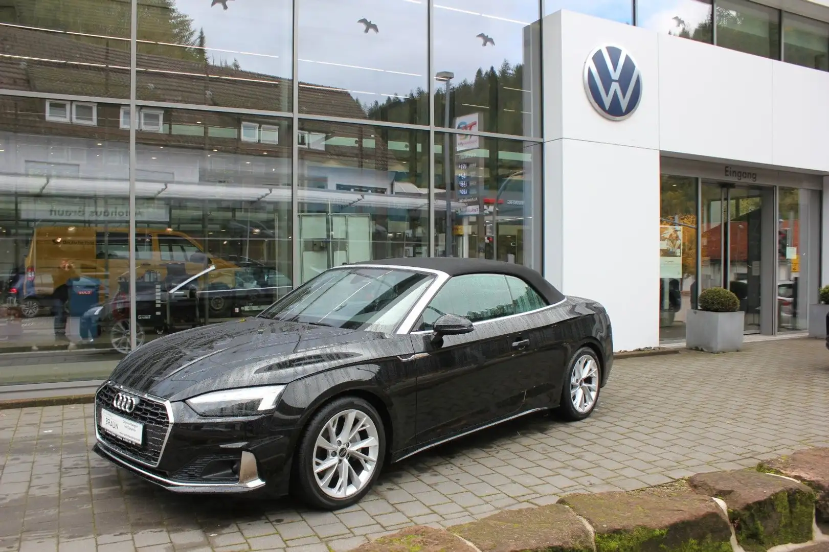 Audi A5 Cabriolet 40 2.0 TFSI advanced S-Tronic Leder Schwarz - 1