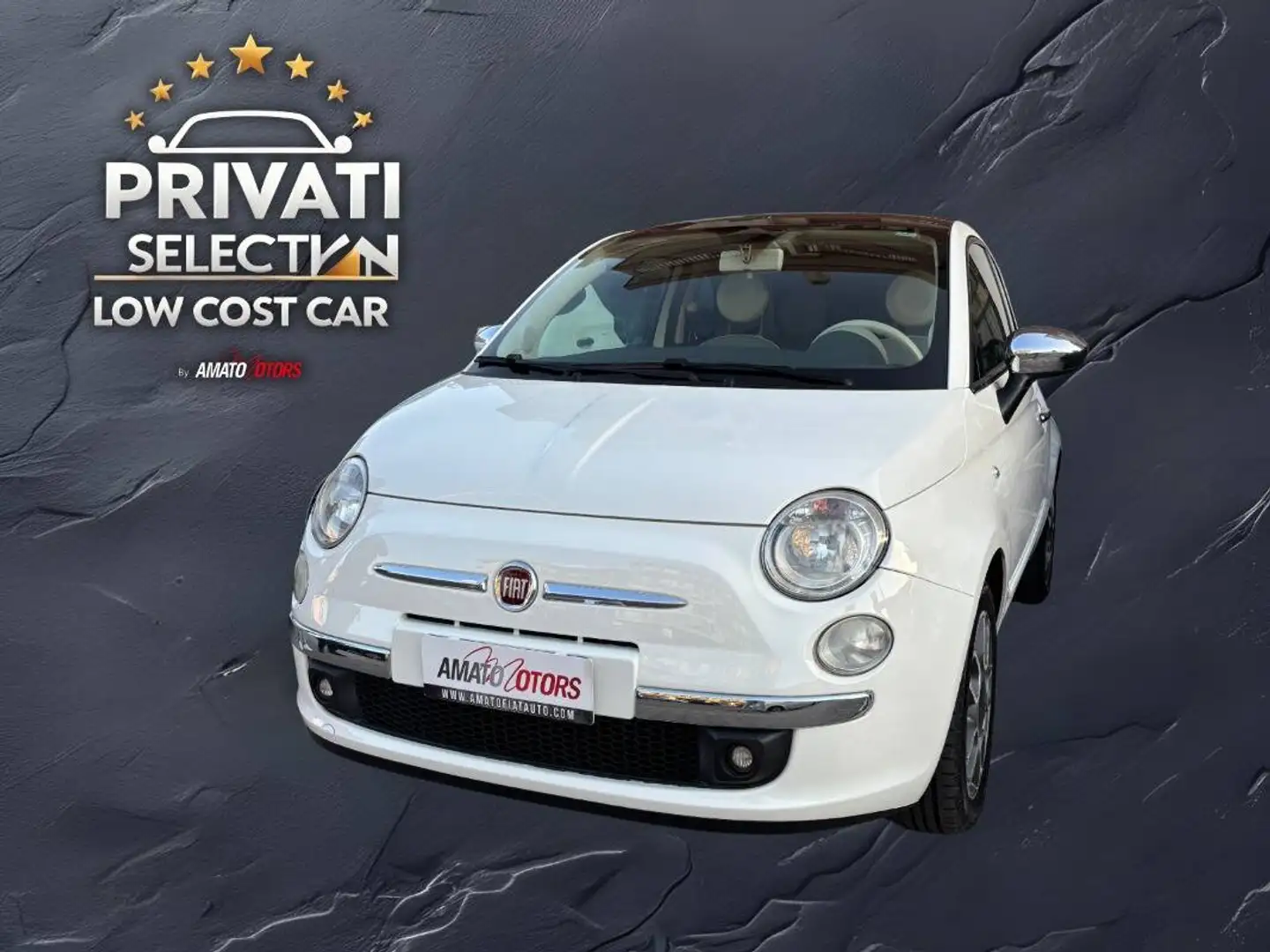 Fiat 500 1.4 16v Lounge 100cv Bianco - 1
