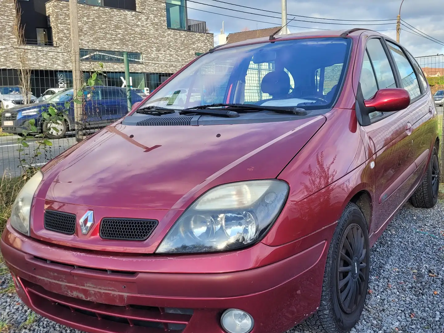 Renault Scenic 1.6i AL GEKEURD ROOS FORM AIRCO PDC 2003 Rood - 1