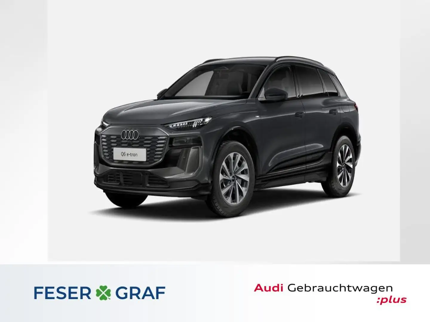 Audi Q6 e-tron SUV e-tron 185 kW S line+LED+ACC+LRHEIZUNG Gris - 1