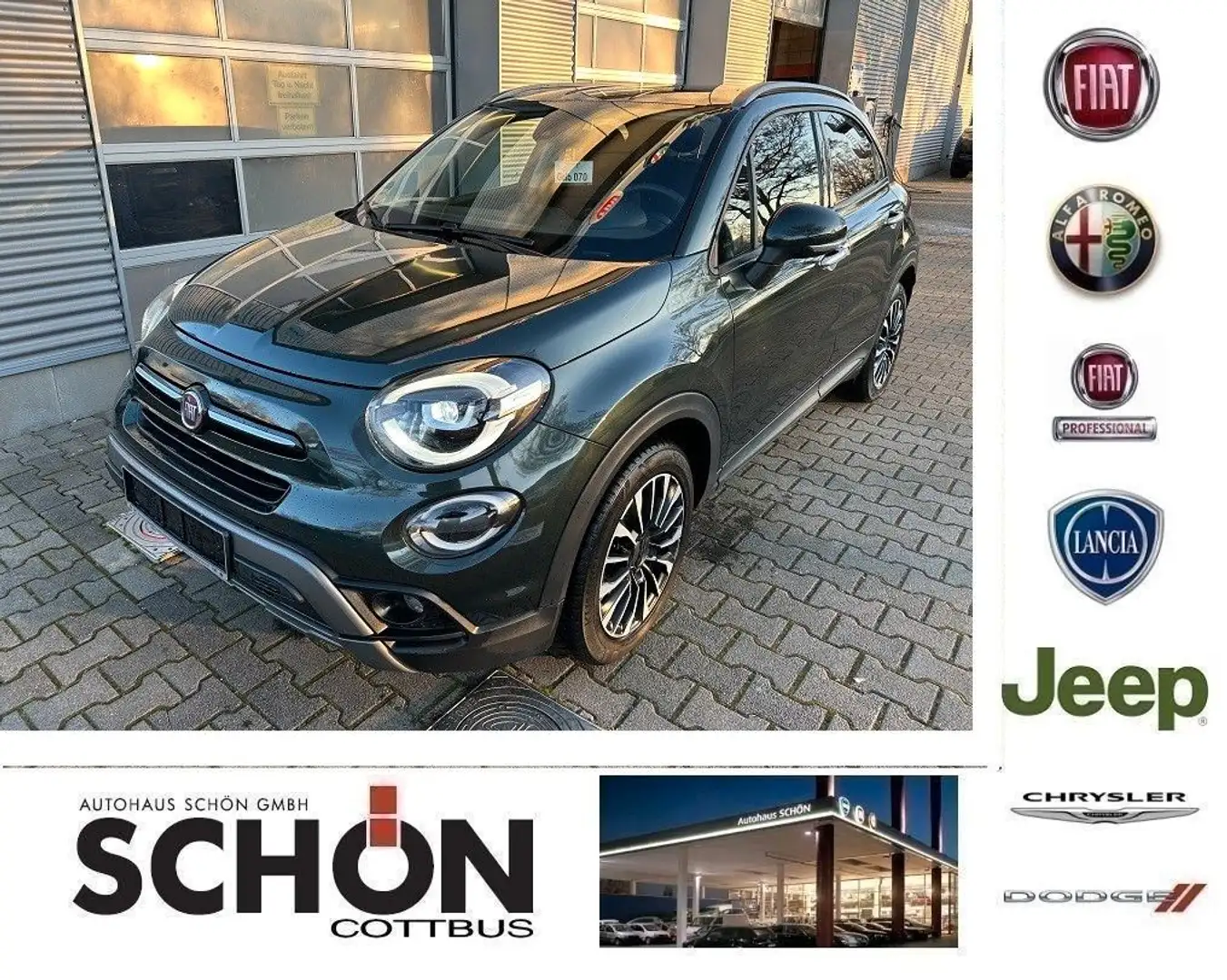 Fiat 500X 1.0 GSE Cross Grün - 1
