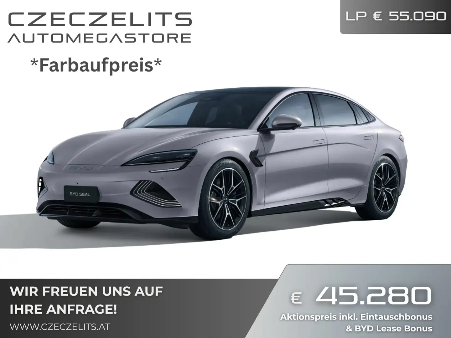 BYD Seal Excellence Österreich Paket 82,5kWh AWD *ALLE F... Schwarz - 2