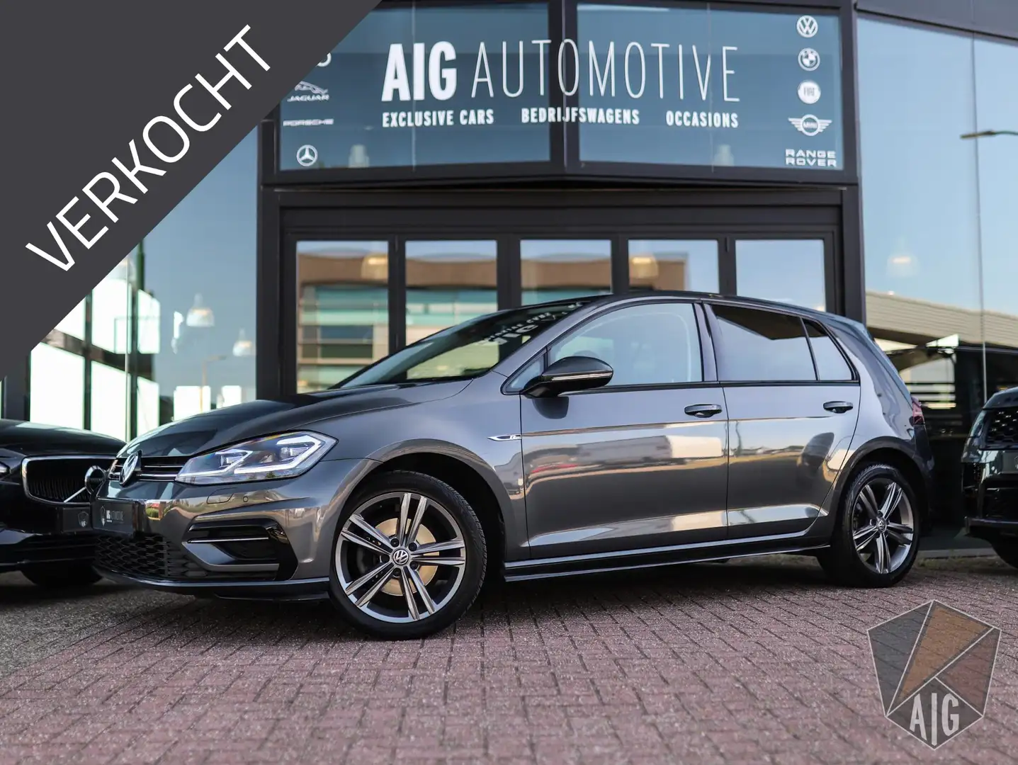 Volkswagen Golf 1.5 TSI Highline Business R-Line | Stoelverw. | PD Grijs - 1