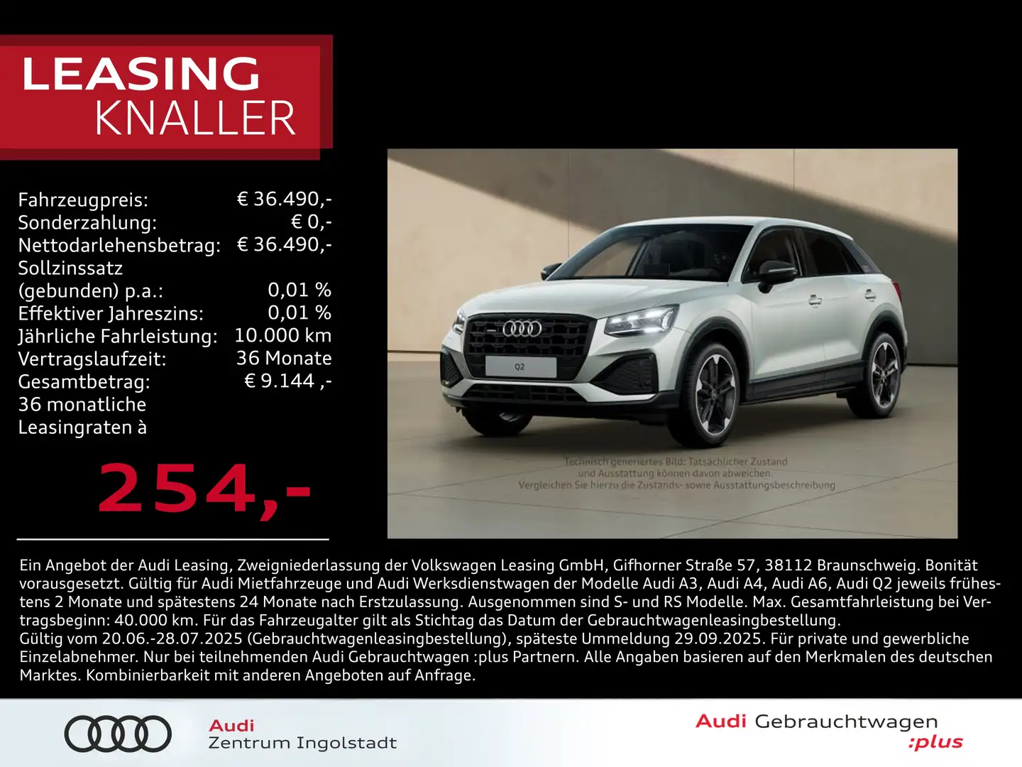Audi Q2 40 TFSI qu MATRIX NAVI AHK ACC 18" Advanced Silber - 1