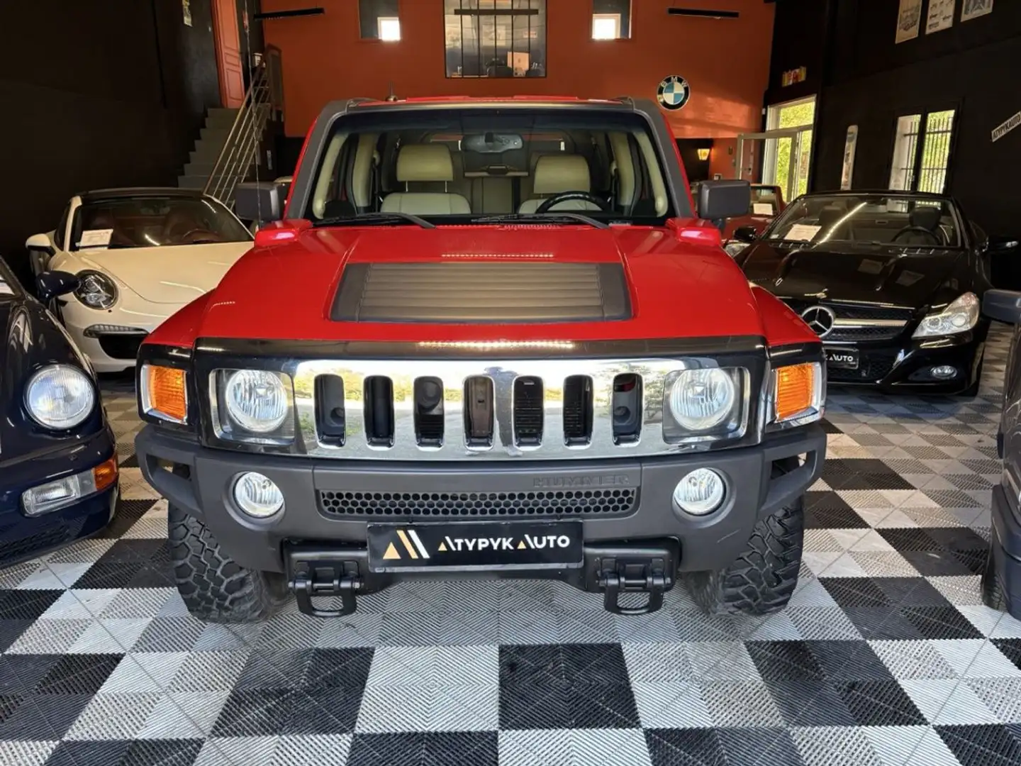 HUMMER H3 H3 Vortec 3,7 245ch Bva Rojo - 2
