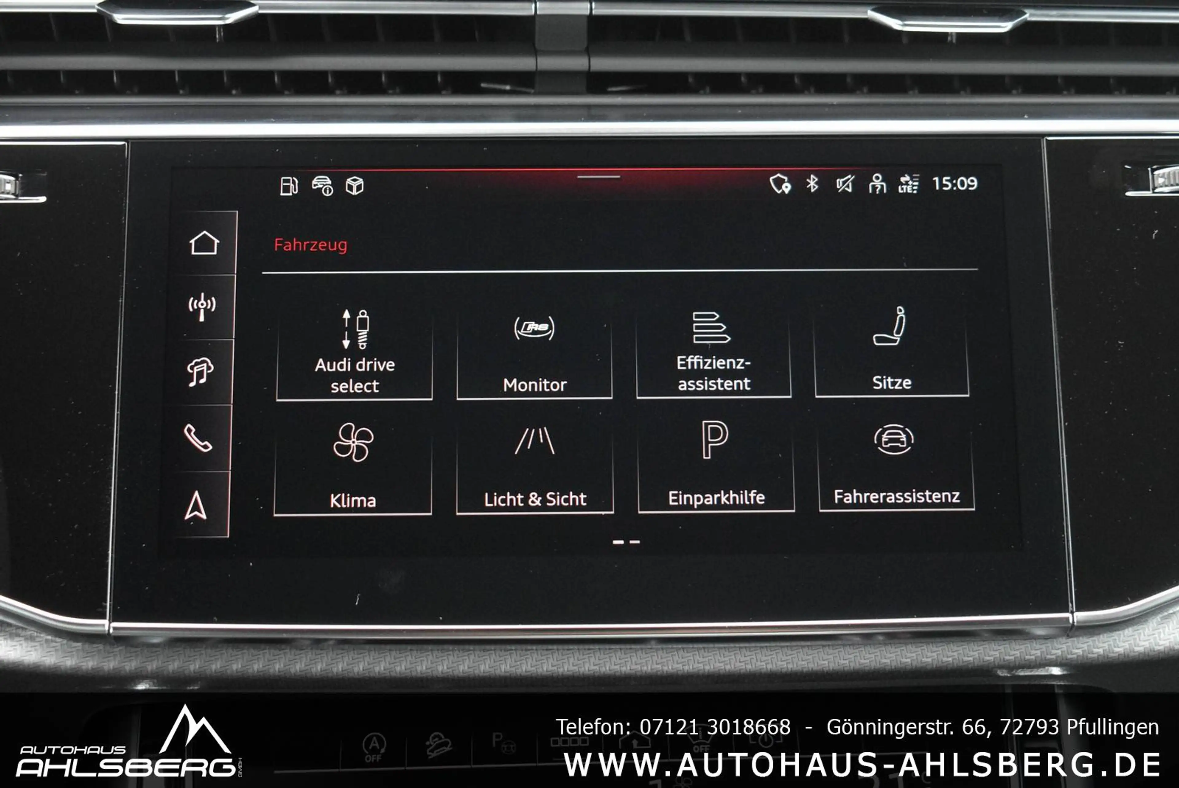 Audi RS Q8 RSQ8 PERF./EXCLUSIVE/SAGA/MASSA/KERAM./ 23ZOLL/AHK — photo 30