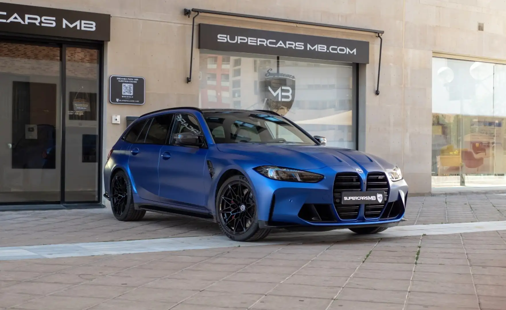 BMW M3 Touring MxDrive Competition Bleu - 1