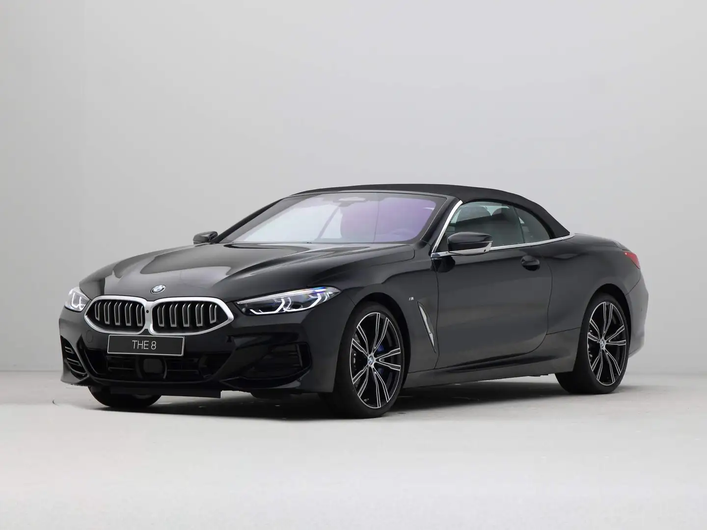 BMW 840 8 Serie 840i Cabrio Zwart - 2