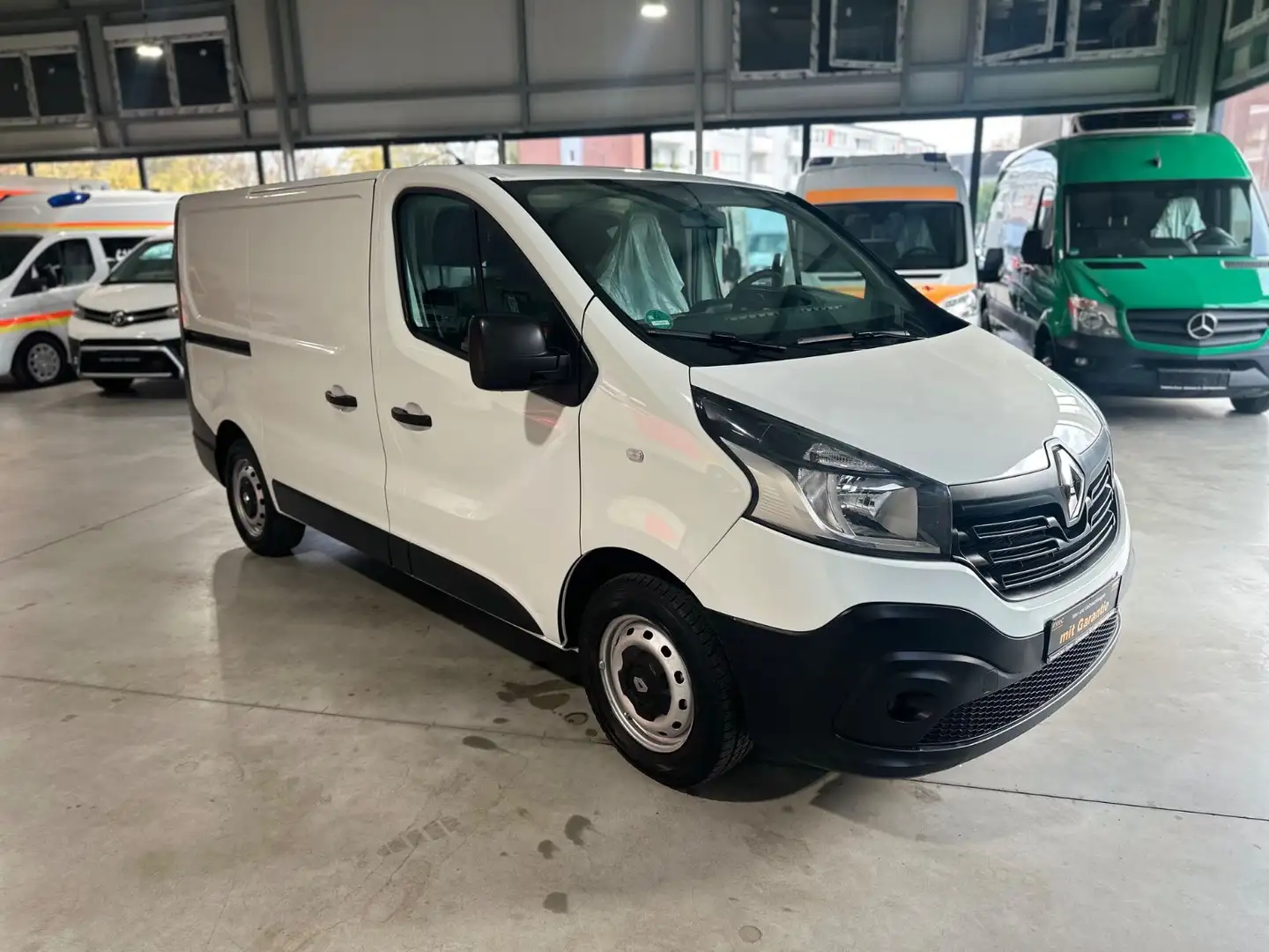 Renault Trafic Kasten L1H1*KLIMA*R.CAM*SORTIMOREGAL*TÜV Blanc - 2
