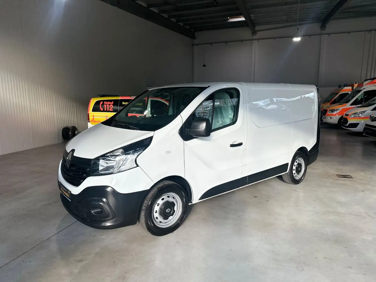 Renault Trafic Kasten L1H1*KLIMA*R.CAM*SORTIMOREGAL*TÜV Blanc - 1