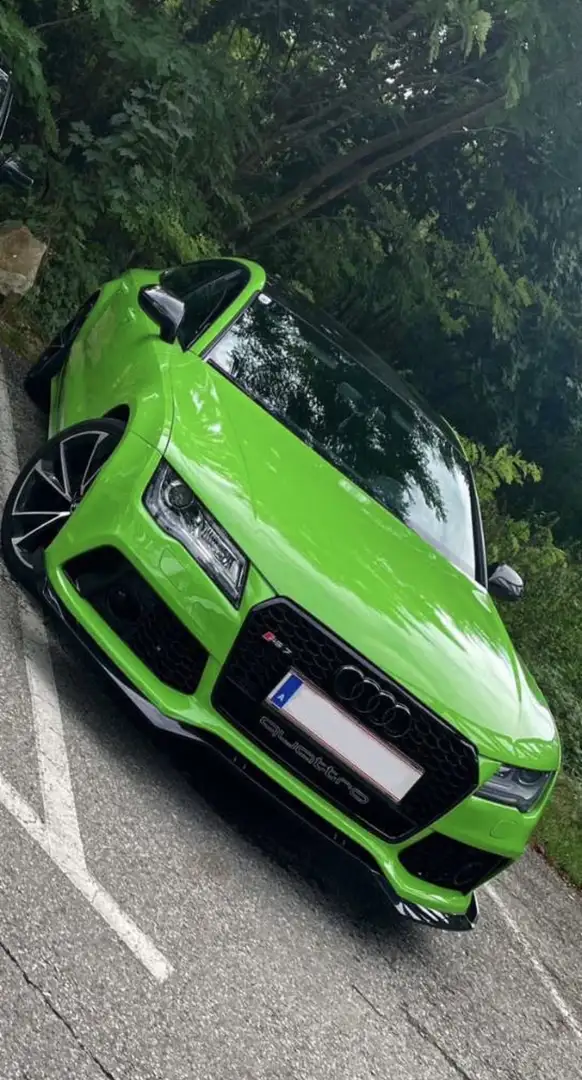 Audi A7 3.0 TDI quattro S tronic sport selection Vert - 1