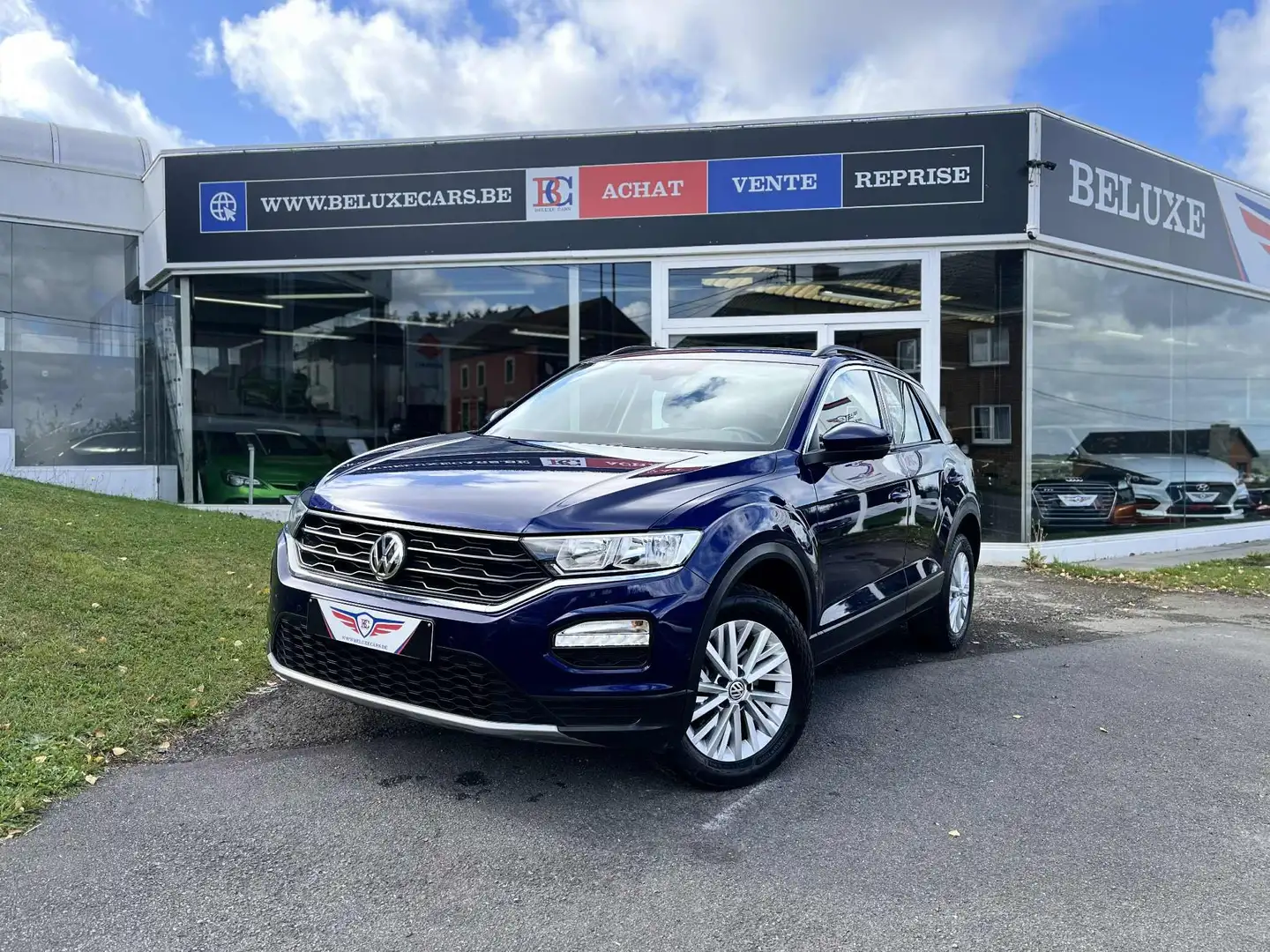Volkswagen T-Roc T-Roc 1.5 TSI*DSG*AUTOMATIQUE*GPS*PDC*REG* Blauw - 1