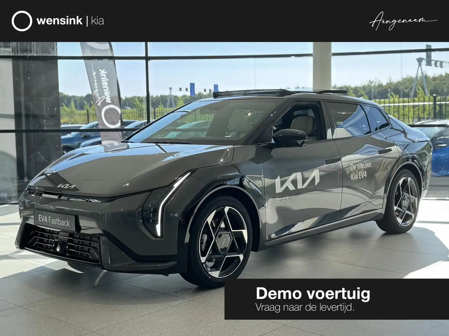 Kia EV4 Fastback GT-PlusLine 81.4 kWh | Panoramaschuifdak Gris - 1