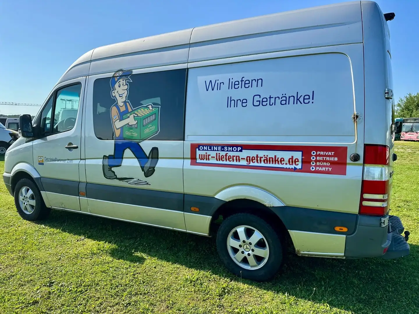 Mercedes-Benz Sprinter II Kasten 316 CDI 5 Sitzer Silber - 2