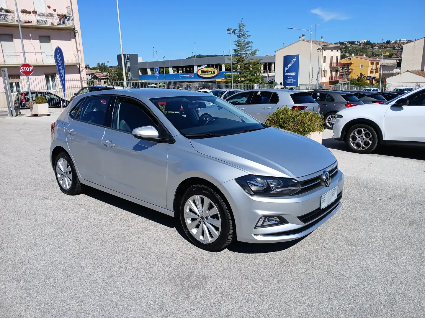 Volkswagen Polo VW POLO 5P 1.0 TSI HIGHLINE 95CV BENZINA 2021 Argento - 2
