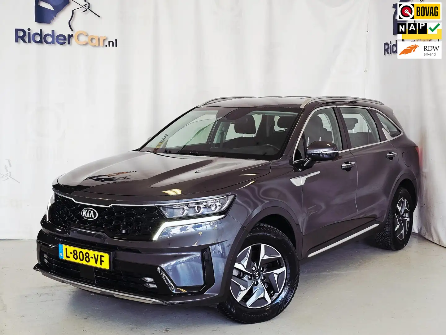 Kia Sorento 1.6 T-GDI Hybrid 2WD DynamicLine 7p|GARANTIE|NAP|T Grijs - 1