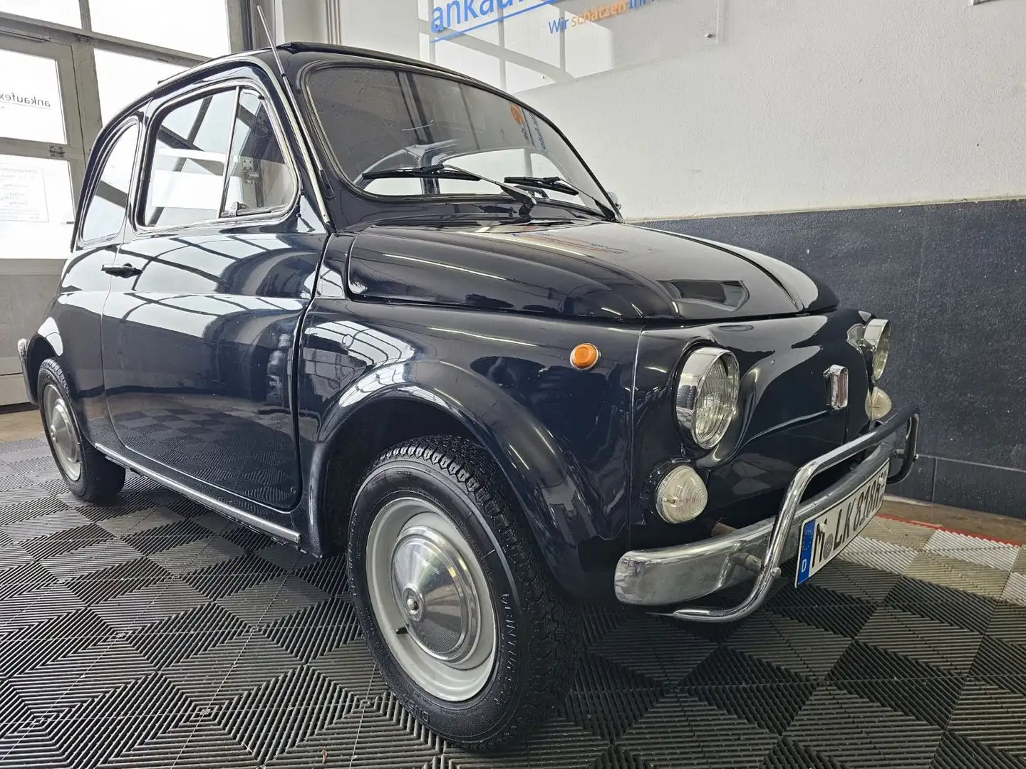 Fiat 500 plava - 1