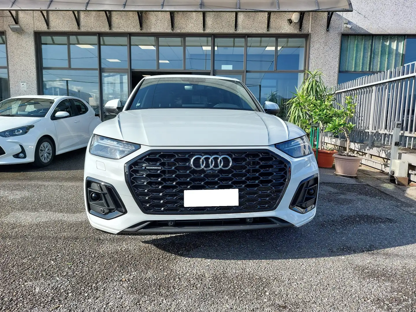 Audi Q5 Q5 55 2.0 tfsi e S line Plus quattro s-tronic Blanc - 2
