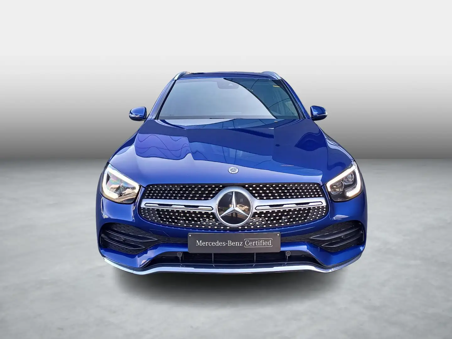 Mercedes-Benz GLC 220 d 4MATIC AMG LINE + CARPLAY + TREKHAAK + PARKEERSE Blauw - 2